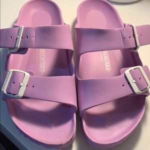 Lavender Birkenstock’s